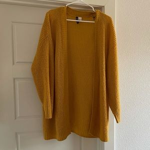 Mustard cardigan